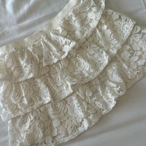 Like New tiered skirt with shorts attached underneath!